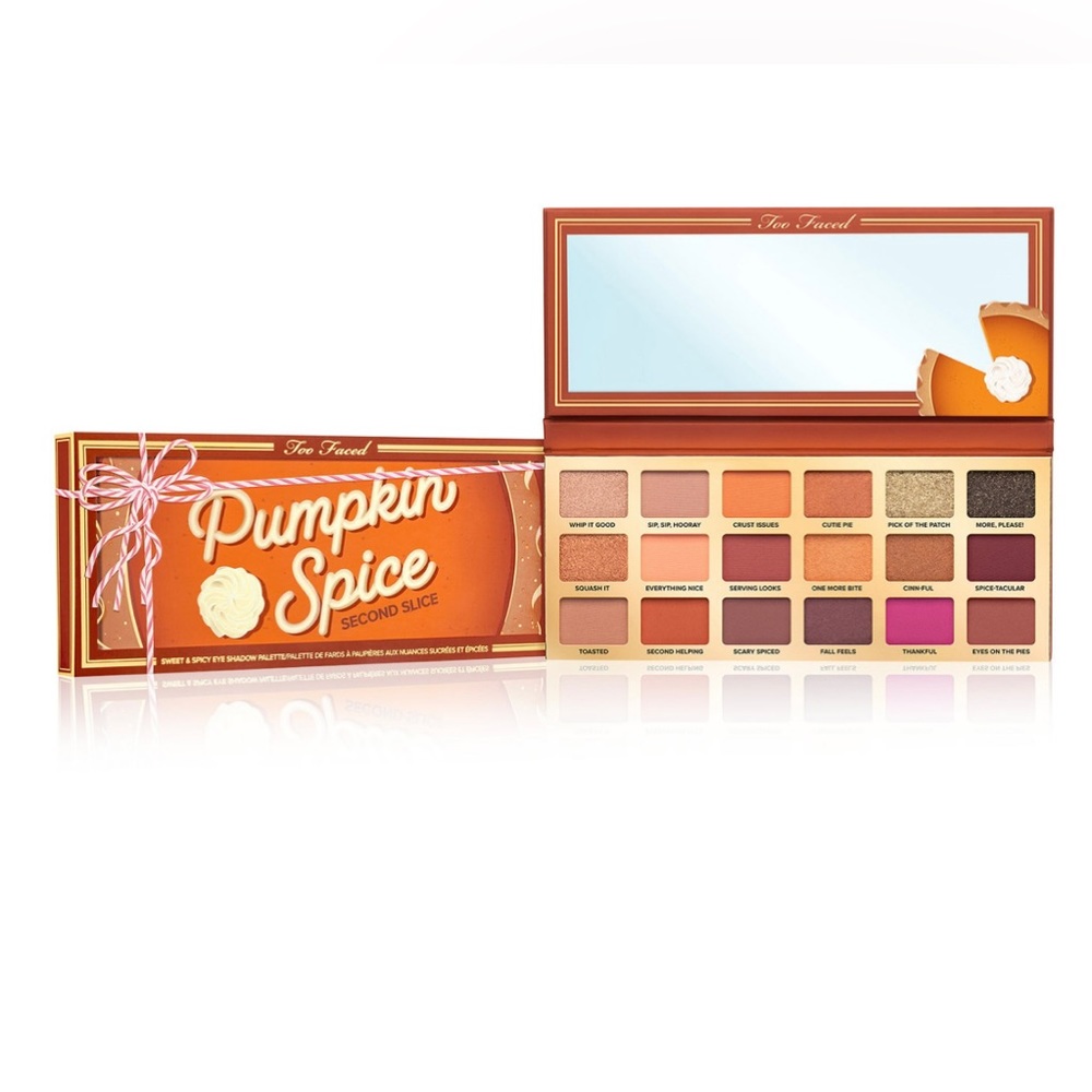 NWT PUMPKIN SPICE SECOND SLICE SWEET AND SPICY EYESHADOW PALETTE